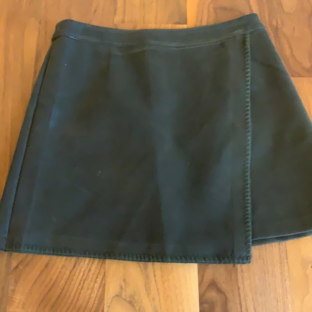 Green skirt